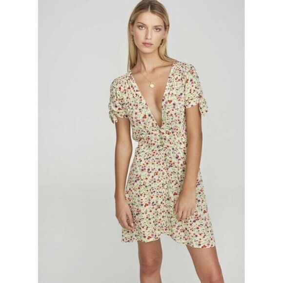 NEW FAITHFULL THE BRAND MARIANNE MINI DRESS - Picture 5 of 10